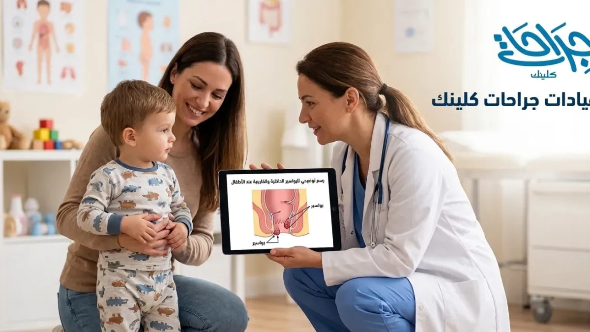 صورة عن شكل البواسير عند الاطفال الداخلية والخارجية
