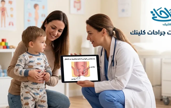 صورة عن شكل البواسير عند الاطفال الداخلية والخارجية